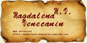 Magdalena Venečanin vizit kartica
